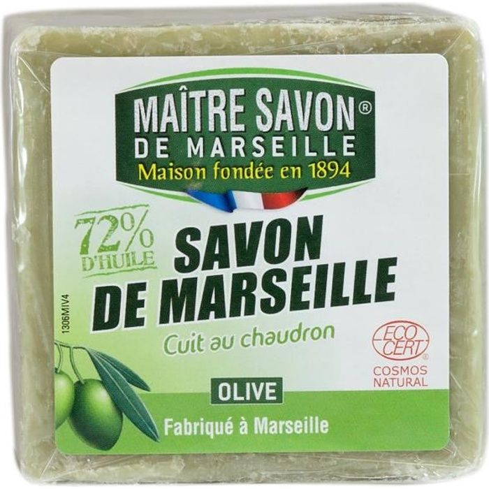 Maitre Savon Savon A L Olive 300 G Achat Vente Savon Syndets Savon De Marseille Olive 300g Cdiscount