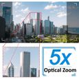 5.0MP PTZ Caméra Surveillance Extérieure WiFi de Sécurité, Dôme Caméra IP sans Fil 360 ° avec 5X Zoom Optique, Audio Bidirecti[76]-1