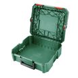 Boîte de rangement empilable Systembox Bosch 324 X 390 X 122 - Vert - Régulier-1