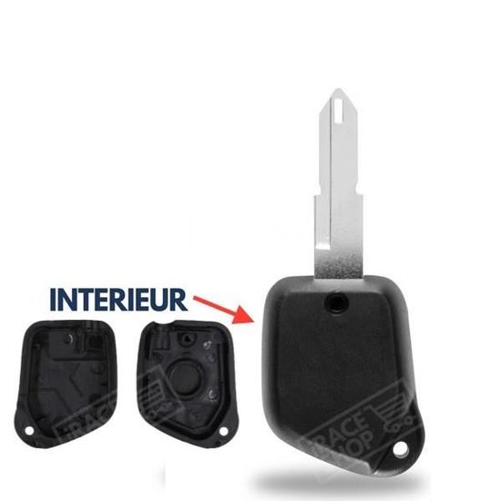 Lot de 2 Boutons miro switch pour télécommande clé plip Peugeot 406