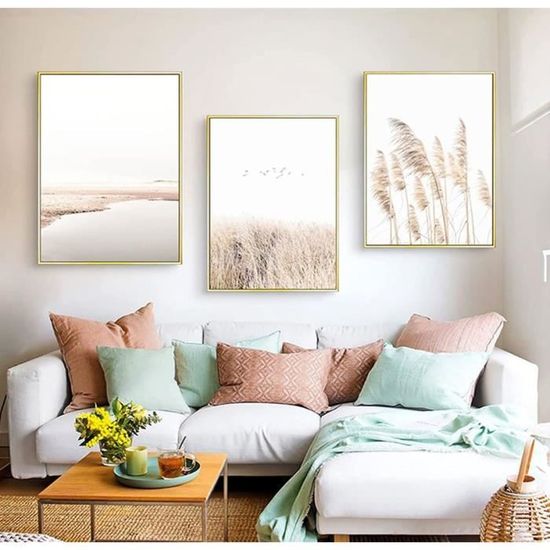 Lot De 3 Posters Déco Paysage Méditerranéen - 40x50cm - Décoration Murale Salon Chambre - Sans Cadre - 9