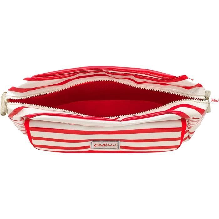 Sacs A Langer Bandouliere Cath Kidston 862530 Sac Breton Stripe Rouge Grand Modele Cdiscount Puericulture Eveil bebe