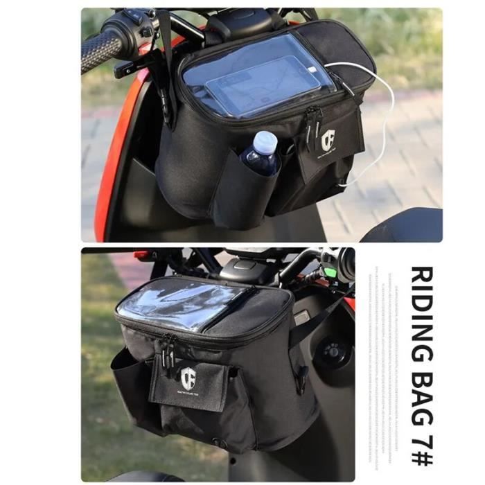 Sacoche avant moto clearance