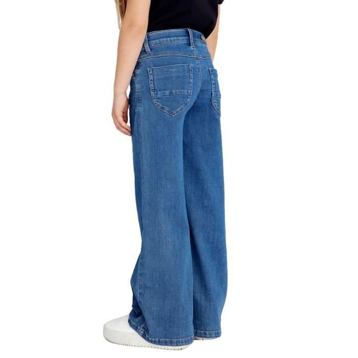 Jeans large en jean pour fille NAME IT Taille haute Bleu Bleu Cdiscount Pret a Porter