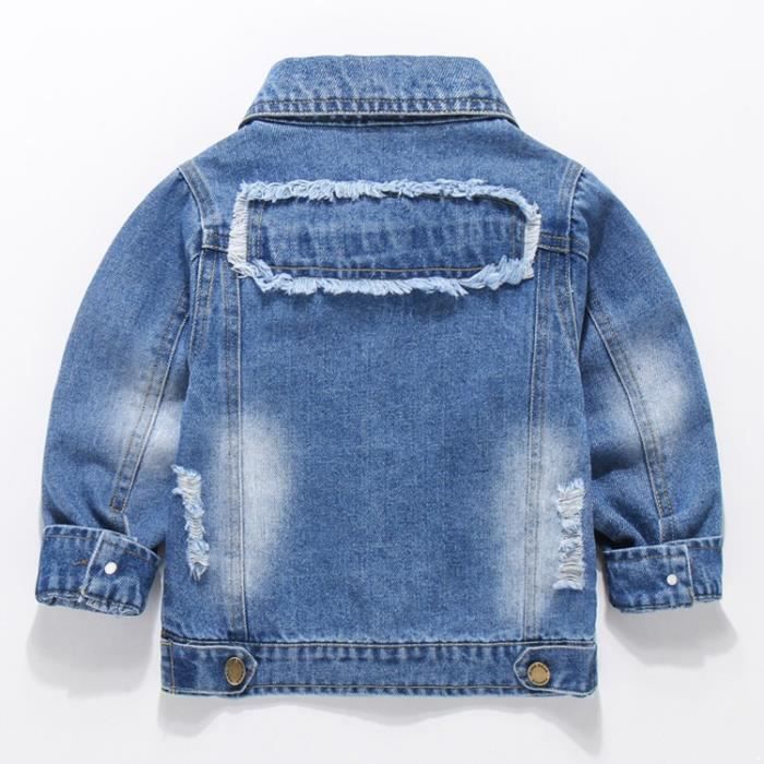 Veste en jean store fille 6 ans