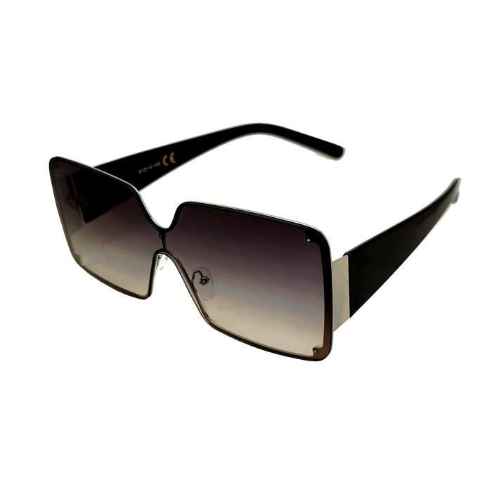 Lunettes de Soleil Femme Carr e Noir Xl Large Masque Dolce Paris