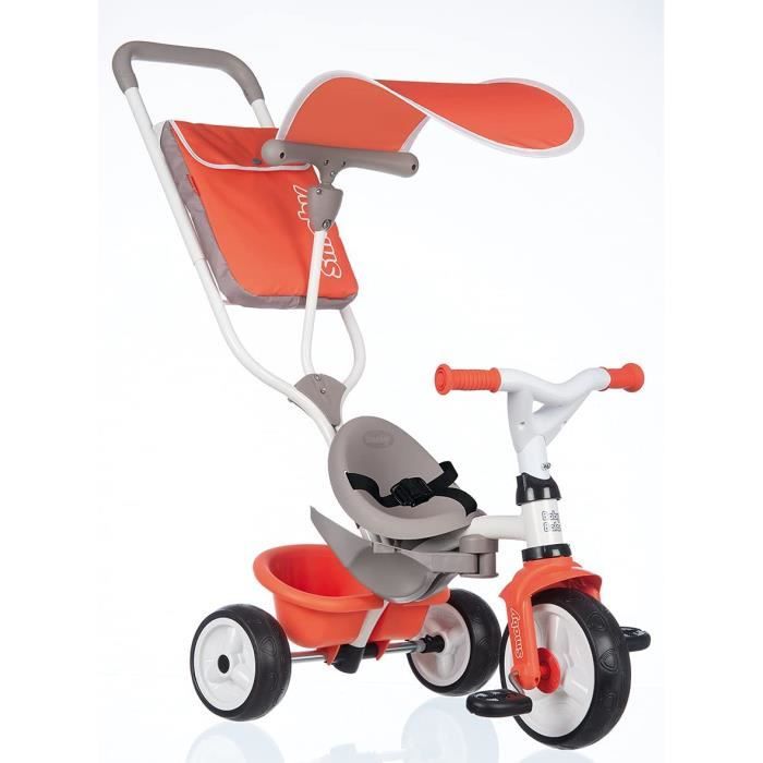 Smoby Tricycle Baby Balade Rouge Velo Evolutif Enfant Des 10
