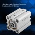 Omabeta  vérin pneumatique compact 1 pcs SDA 25x30 cylindre pneumatique à double action en aluminium compact-2