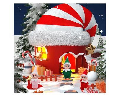 Nannigr Gnome Lumineux, Lutin Farceur En Peluche, Mini Elfe, Suédois Faits à La Main De Pere, Pour Décoration De Noel Et Décoration De Table(Rose