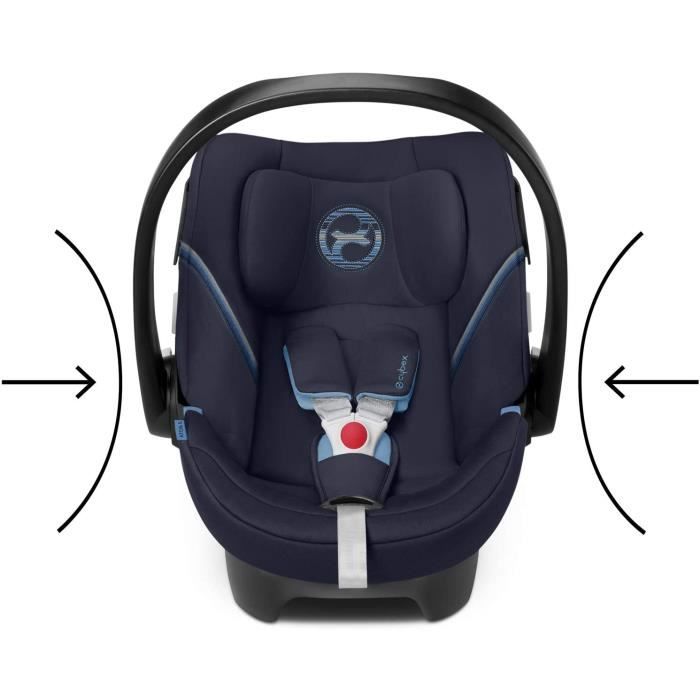 Housse D'été Cybex Pour Siège Auto Aton M - Gris Coton Frais