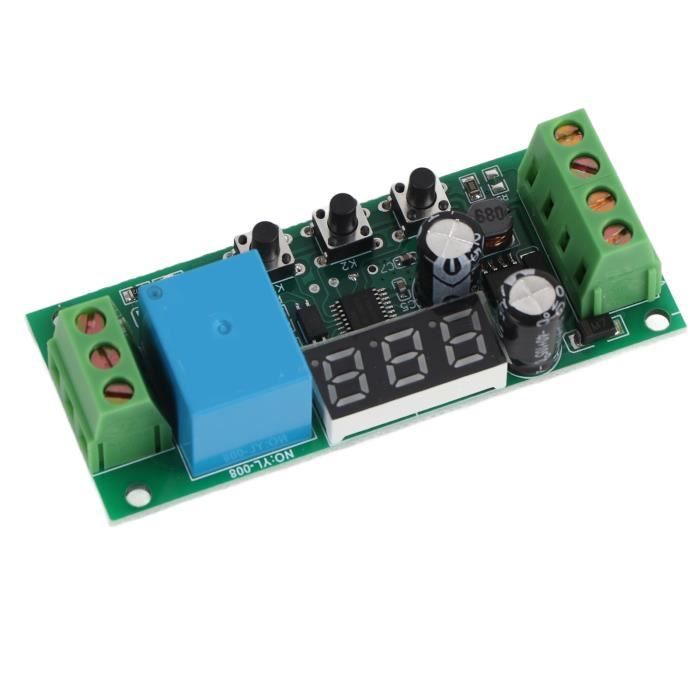 Youmile 2 Pièces Module Capteur Détection Courant 5V 12V 24V 0-5A - Relais Protection Surintensité Réglable Avec Tournevis