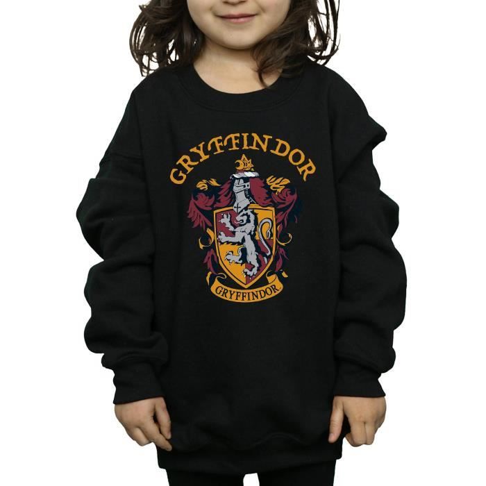 HARRY POTTER Sweat Fille, Sweat à Capuche, Sweatshirt, Pull Enfant