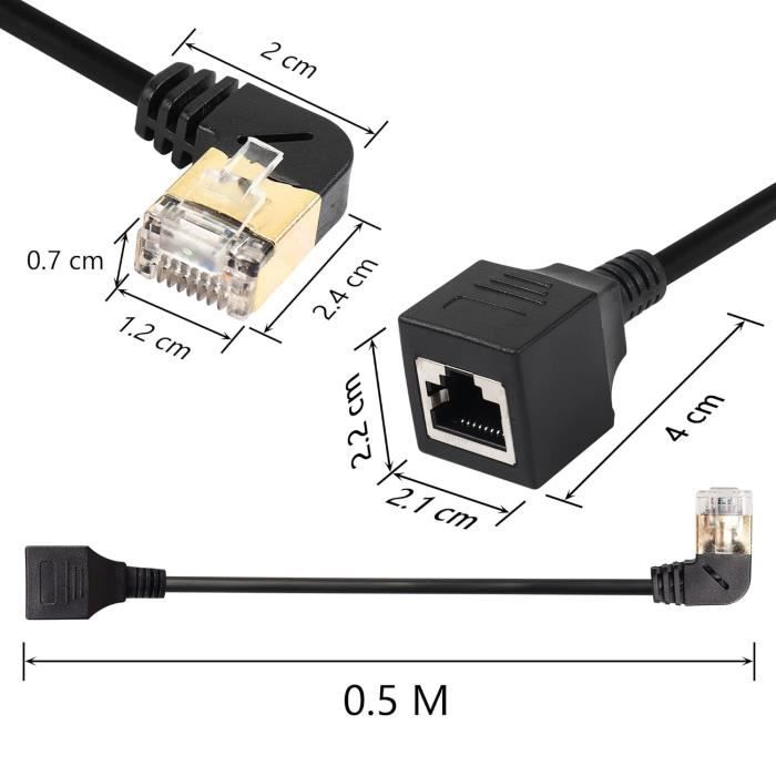 Cavo Ethernet Cat8 SinLoon - 40Gbps, 2000MHz, RJ45 - Per Reti Ultra Veloci E Gaming - Foto 5