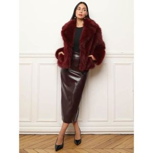 Manteau fausse fourrure Cdiscount