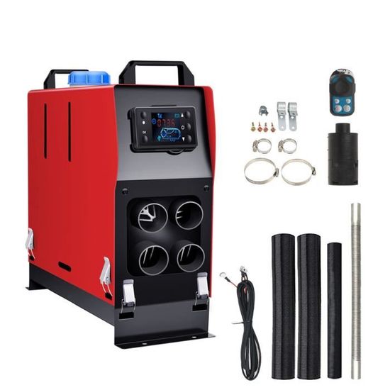 5KW 12V All IN One Thermostat de Chauffage à Air Diesel Voiture Chauffage  pour Camion Bus VINTEKY® - Cdiscount Auto