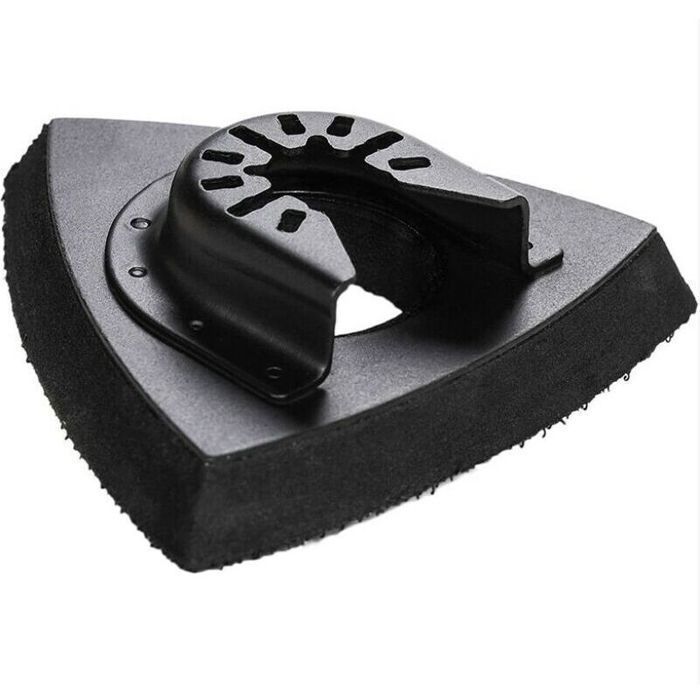 Patins De Ponçage Triangulaires Pour Ponceuse - Lot De 2, Adhésif Arrière, Remplacement Rapide