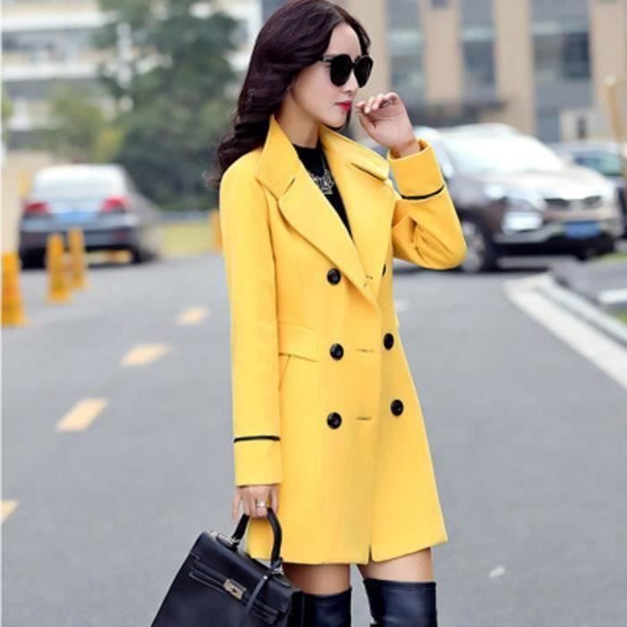 Caban à Double Boutonnage Ivoire Mélange - Achetez En Ligne | Terranova