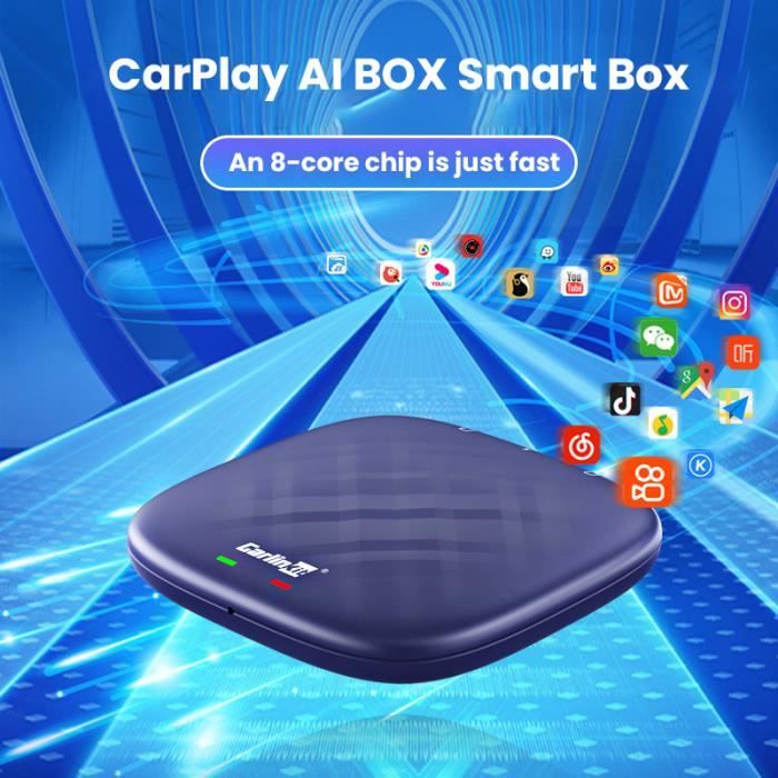 Carlinkit – boîtier TV Android 13 pour voiture, LED, adaptateur sans f –  Carlinkit Wireless CarPlay Official Store