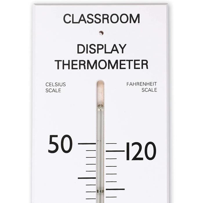 Thermomètre géant en métal