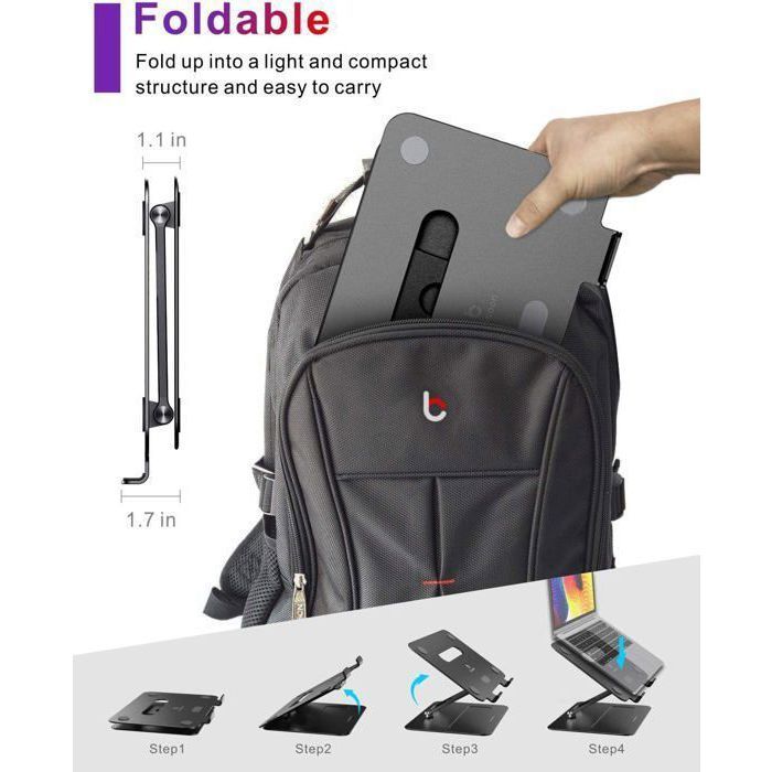 Support Ordinateur Portable Laptop Stand brocoon Support PC Tablette ...
