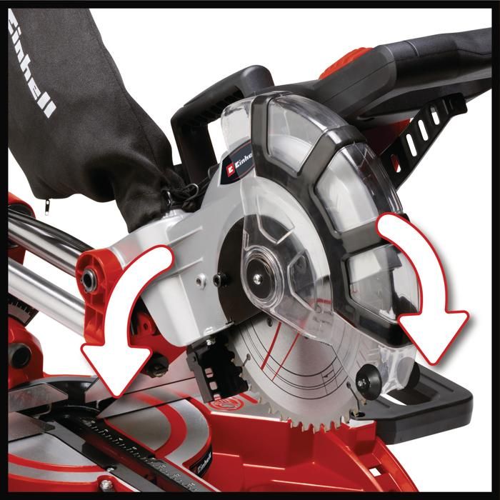 Einhell Scie circulaire sur table TC-TS 8 I - 800W - lame 200mm - coupe max 45mm - butée parallèle - Scies électriques - Achat & prix