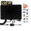 Antenne De Television Amplificateur A Gain Eleve Hdtv Gamme De 50miles Pour Recepteur Dvb T Dvb T2 C Antenne Rateau Avis Et Prix Pas Cher Cdiscount