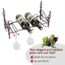 Support Suspendu A Rangement Pour Verres A Vin Etagere En Metal De