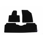 J&J AUTOMOTIVE Tapis Sol Velours Sur Mesure Citroën C5 2001-2008 3 Pièces Noir