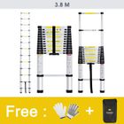 Échelle Télescopique FINETHER - 13 Étages - Aluminium - Portable - Certifié EN131