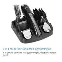 kamei machine pour tailler les cheveux des hommes barbe tondeuse rechargeables km-600 multifonctionnelle de rasoir électrique oreill