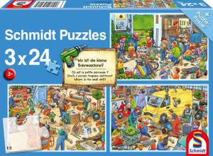 PUZZLE Puzzle Schmidt spiele - 56417 - Ou est la Petite p