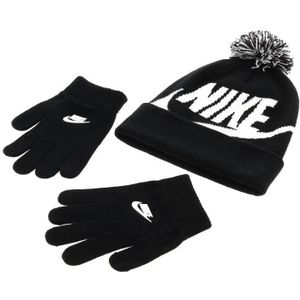 Nike Ensemble bonnet + gants N1000594 Noir