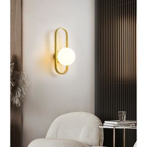 HMAKGG LED Lampe Murale Longue Chambre Applique Murale Intérieur