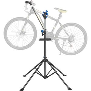 SONGMICS Support de réparation vélo, Pied d'atelier, hauteur ajustable  101-171cm, aux cadrans de vélos épais de 25 à 40 mm SBR061B01 - Cdiscount  Sport