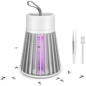 gemer Lampe Anti Moustique UV Moustique Tueur Lampe 6W LED Répulsif Anti-Moustique Destructeur d Insectes Moustiques Piège à Insectes Attirer dinhalateur de Moustique Anti Mouches,Non Toxique