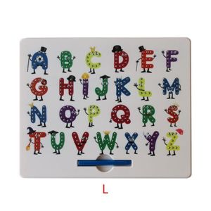 TABLE A DESSIN Dessin - Graphisme,Planche à dessin magnétiques pour bébés et enfants en bas âge,support d'écriture avec lettres - Type 011