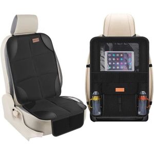TravelKid Tidy Organisateur de si/ège de voiture anti-t/âches Plusieurs poches pour tous les si/èges de voiture m/ême les si/èges de sport Gris