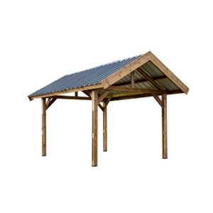 Carport Bois Achat Vente Carport Bois Pas Cher Cdiscount