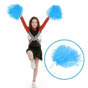 2Pcs Adulte Enfant Paillettes Main Fleur Pom-pom Girls Dance Supporteur Football