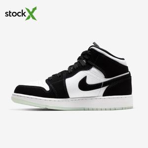 Jordan noir deals et blanche femme