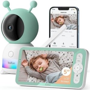 Babyphone Caméra avec Moniteur Bébé LCD et Vision Nocturne - Petit  Vadrouilleur