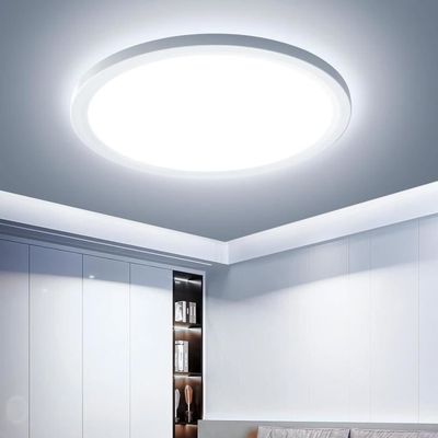LED Plafonnier Salle De Bain 'Marlo' (Moderne) en Gris e. a. pour Salle de  bain (1 lampe,à)  Plafonnier WC, Luminaire Plafonnier, Lampe Plafond,  Eclerage Plafond : : Luminaires et Éclairage