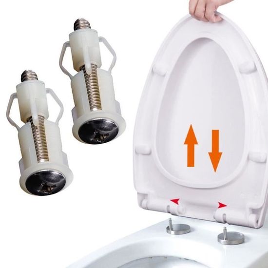 Pare-chocs Universel Siège Toilette - Lot De 8, Blanc, Adhésif Fort, Anti-bruit