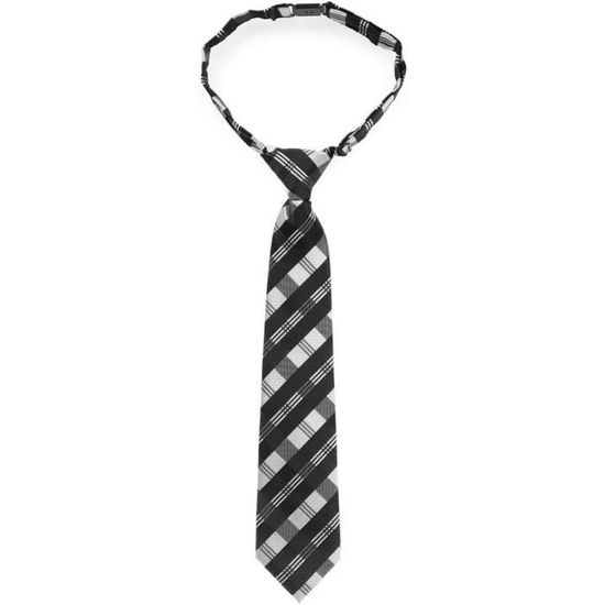 Cravate Pré-nouée Pour Garçon – 100% Microfibre, Réglable, Motif Petits Pois, Pour Occasions Spéciales
