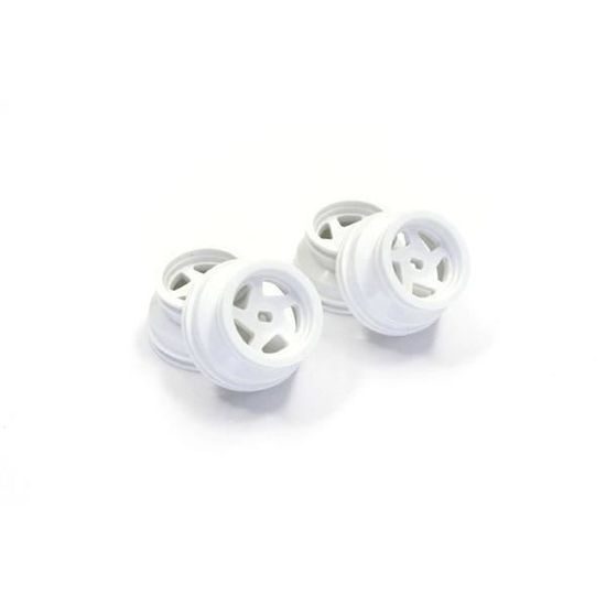 Jantes Pour Mini-Z Buggy Type Optima - Blanches, Lot De 4