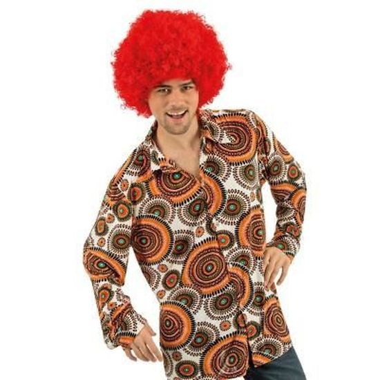 Déguisement Hippie Psychédélique homme (chemise avec veste