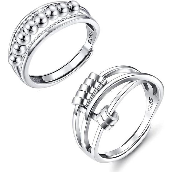 Lot De 12 Bagues Orteils Réglables Argent - Pour Femmes Et Filles - Bijoux Pied Minimalistes - Cadeau