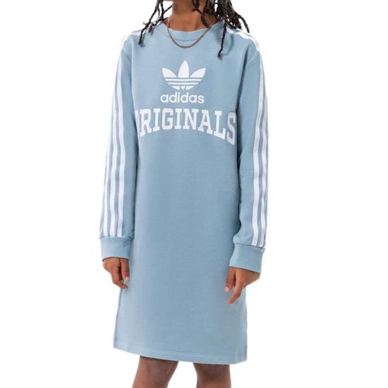 Robe Pull Bleu Fille Adidas Dress Bleu Cdiscount Pr t Porter