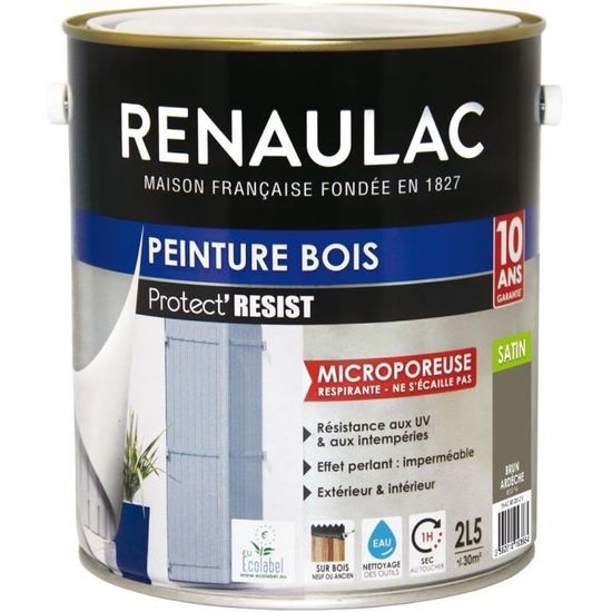 Renaulac Peinture Bois Brun Ardeche Garantie 10 Ans 2 5l
