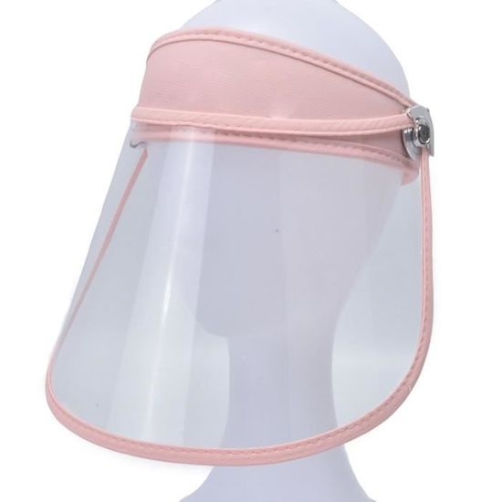 XX Lot de 10 Visieres de Protection Transparente antiprojection 32x22 cm - 10 Visières Lavables